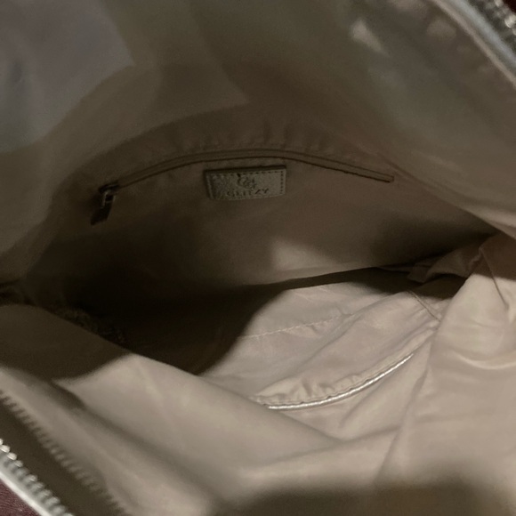 NWT Glitzy Girlz Silver Clutch/Crossbody Purse - Picture 5 of 7